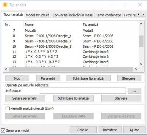 Fereastra tip analiza - Etapa 3