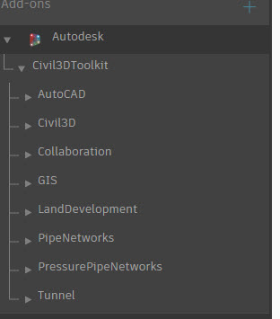 Pachetul „Civil3DToolkit” cu noile noduri